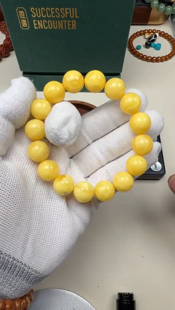 手串蜜蜡未镶嵌蜜蜡