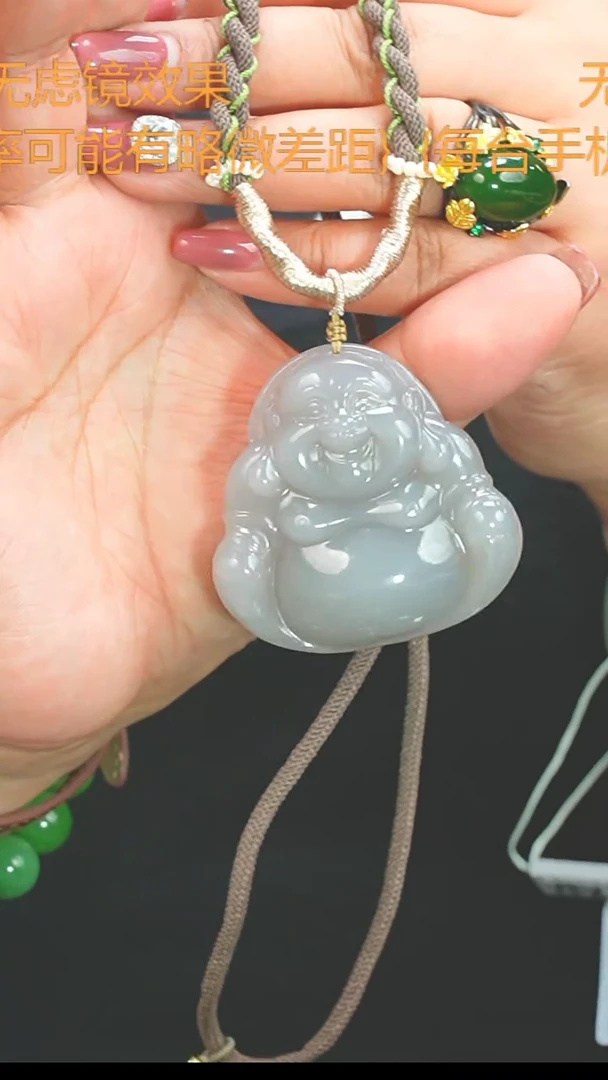 【闪购商品】和田玉佛公未镶嵌吊坠