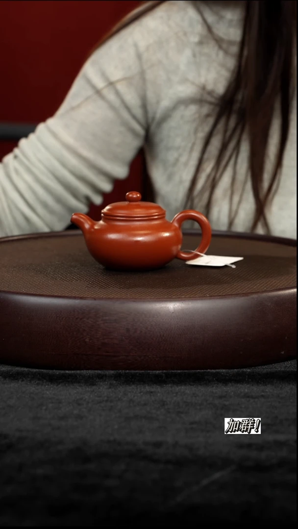 茶壶紫砂LTF418291朱泥孟臣仿古130c