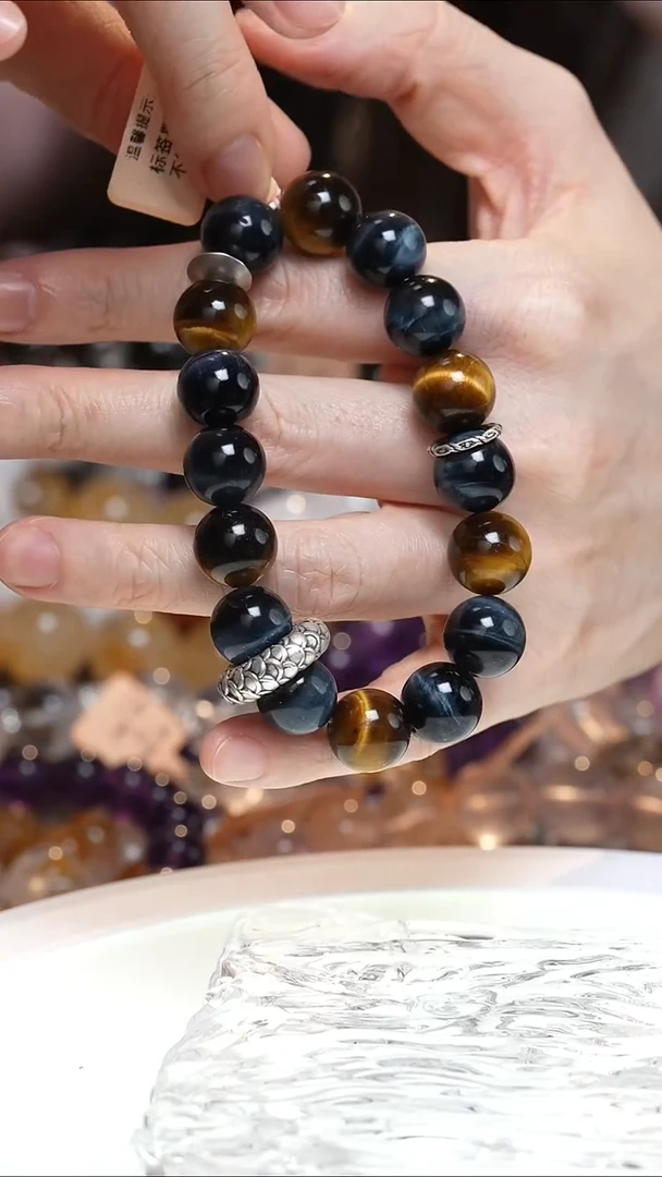 未镶嵌手串木变石虎眼石手串·MM0025NOV032L144