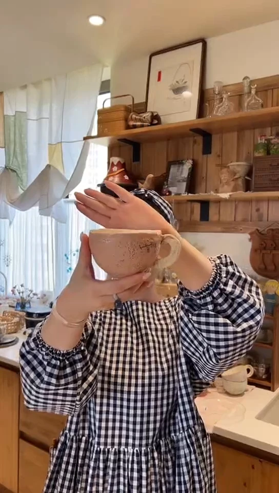 摆件0000000作家咖啡杯粉2270