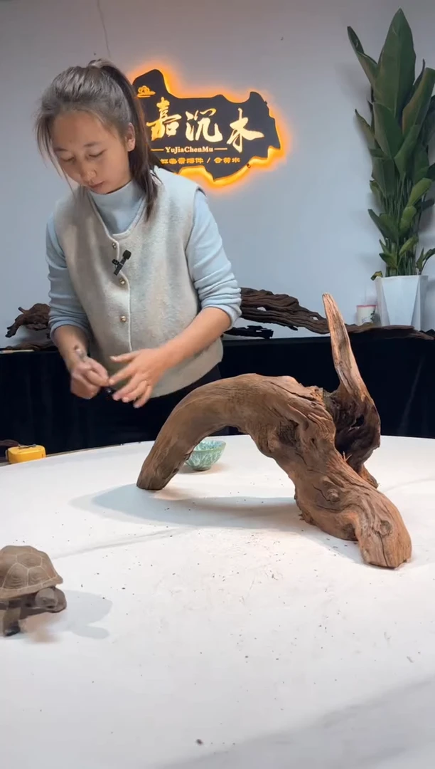 【闪购商品】柚木木雕一物一拍21