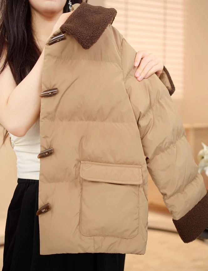 【MR】新款休闲百搭气质保暖羽绒服