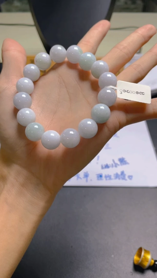 未镶嵌定制翡翠珠串