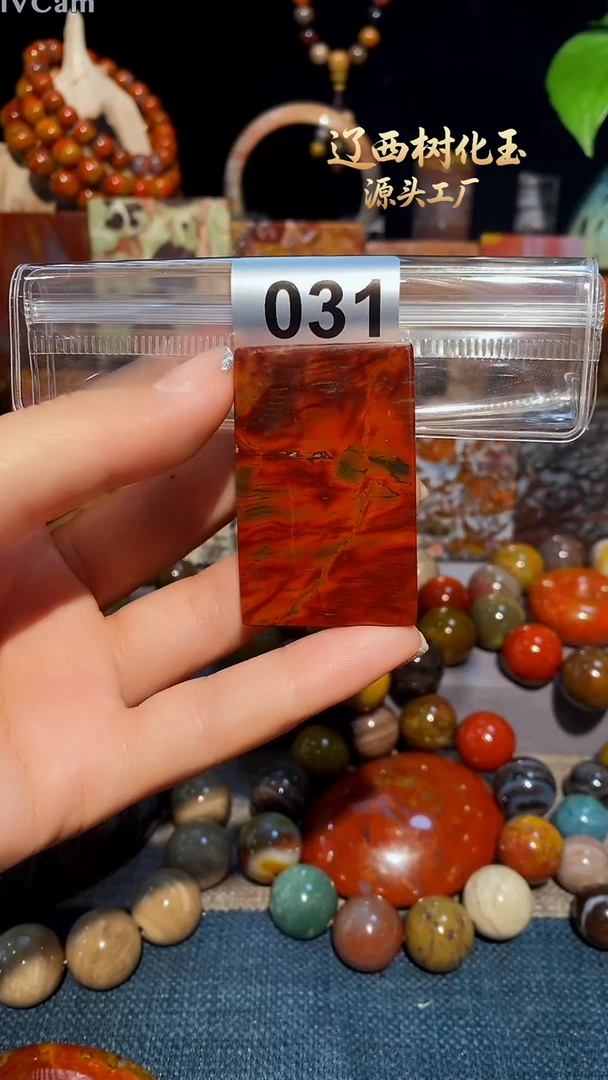 未镶嵌-硅化玉天然北票硅化玉吊坠