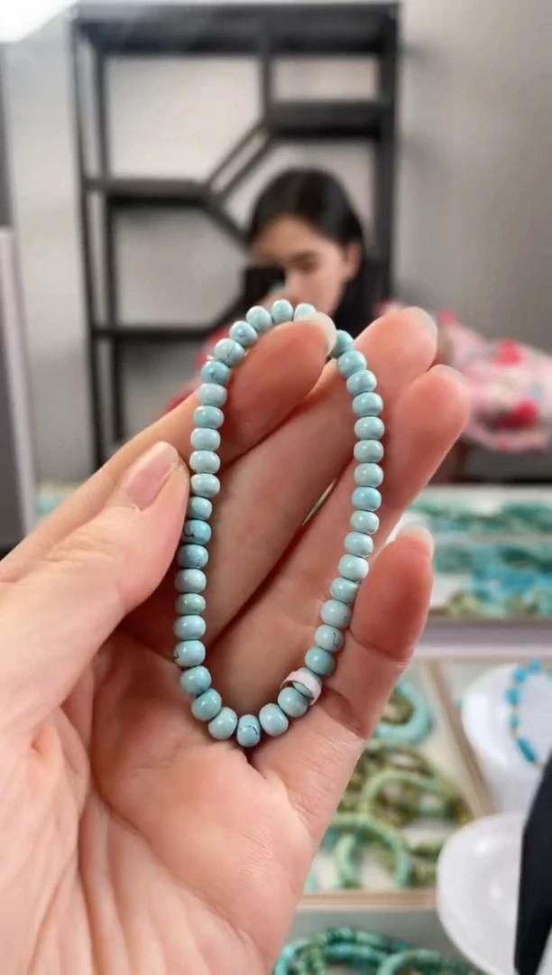 【闪购商品】绿松石珠宝奇石未镶嵌5.2+mm