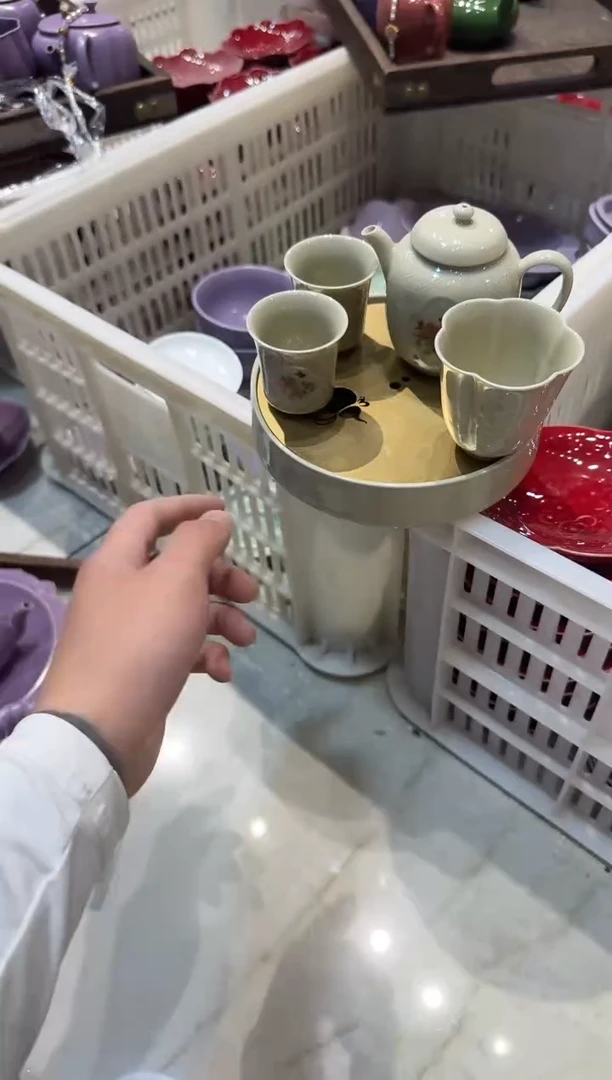 瓷片非微瑕商品，②无礼盒礼 无礼袋