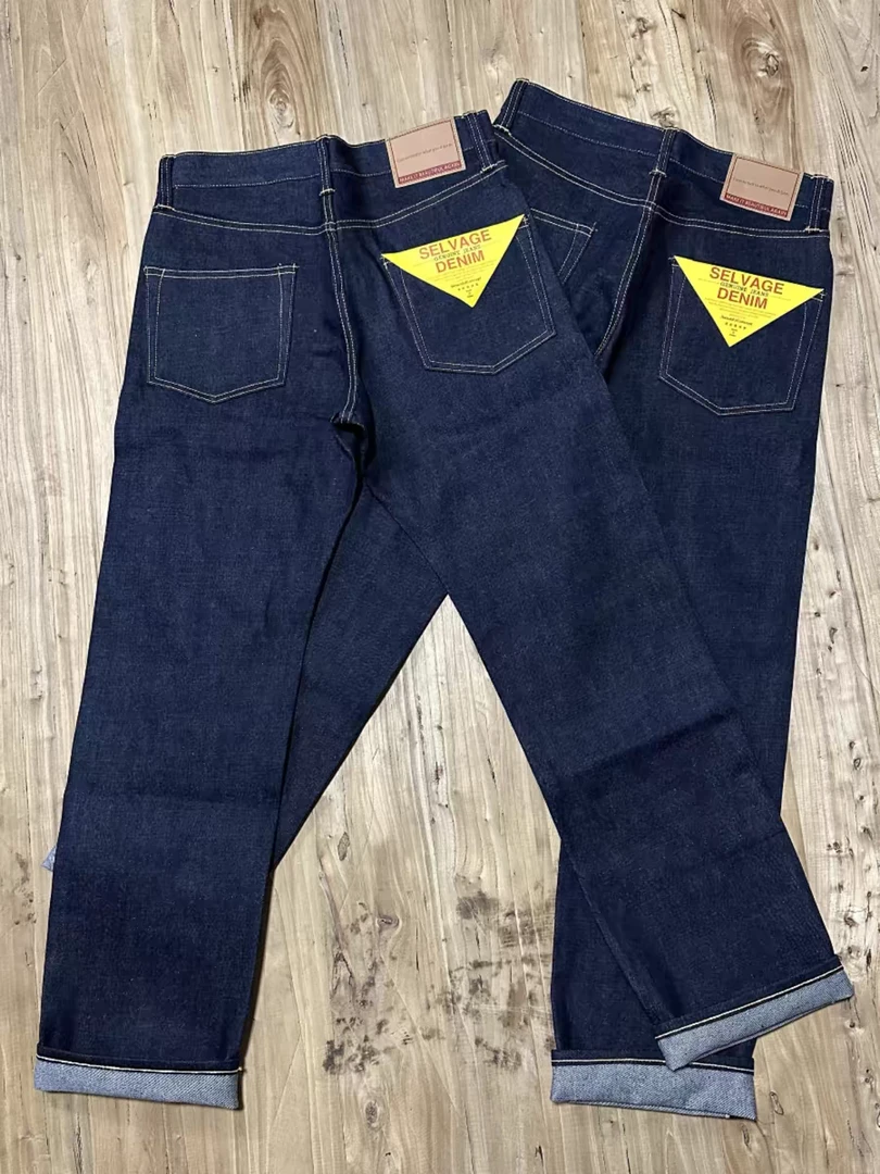 樵溪bc 日料赤耳14oz Selvage Denim养牛标准直筒男牛仔裤