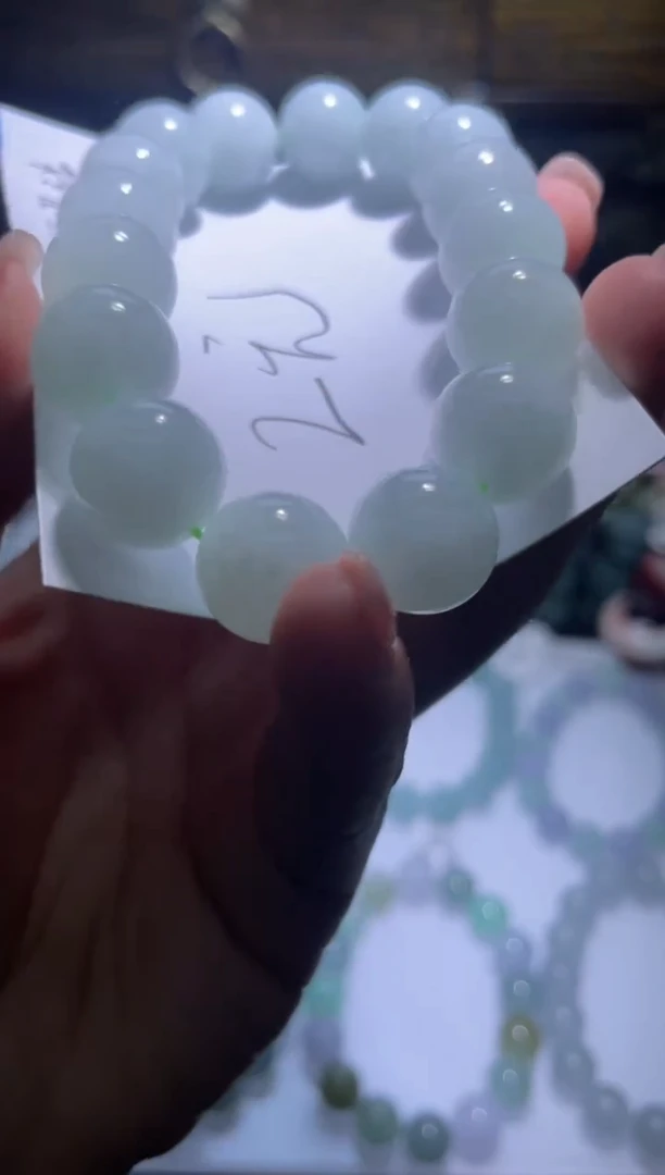 未镶嵌手串翡翠翎天然缅甸A货翡翠4