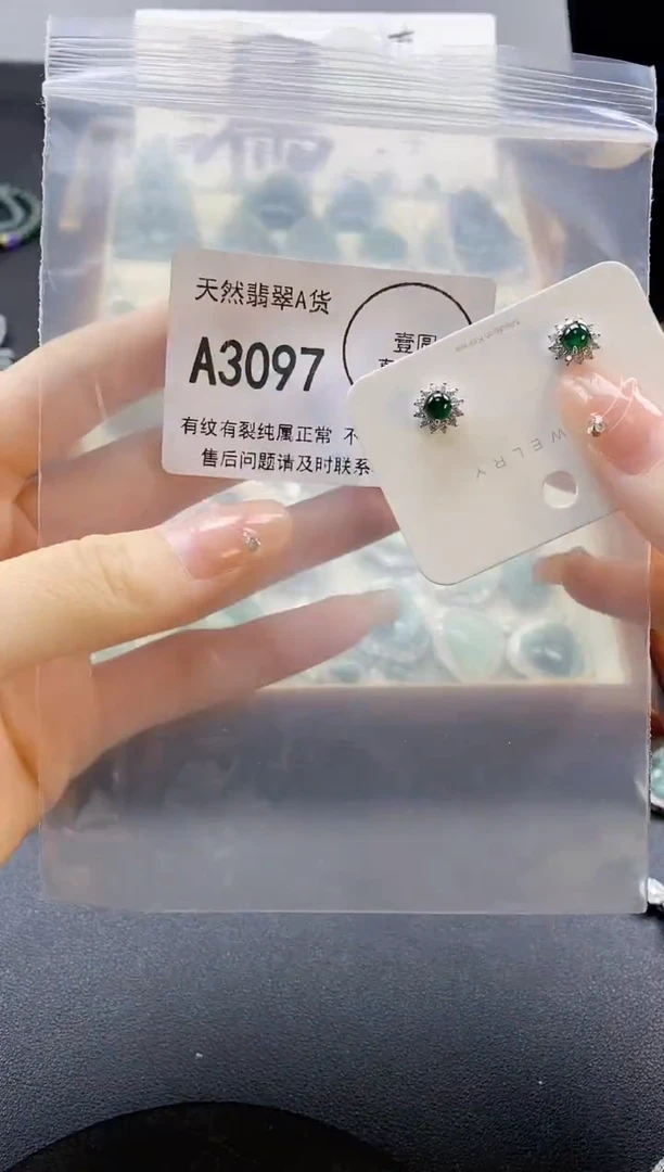 翡翠未镶嵌吊坠(赠链)天然翡翠A货