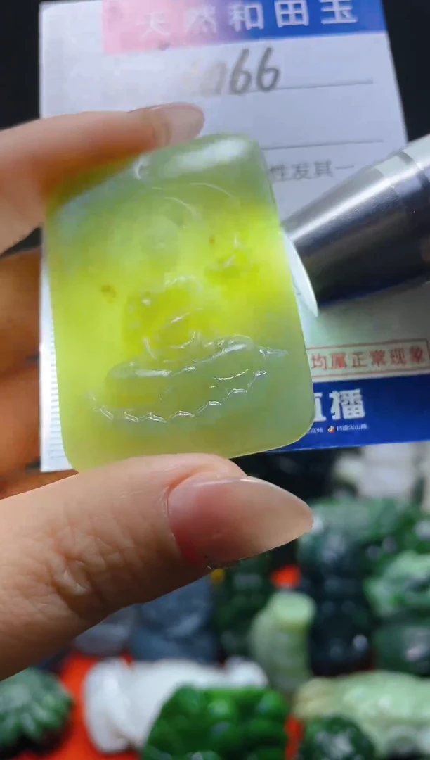 颈饰未镶嵌和田玉1066