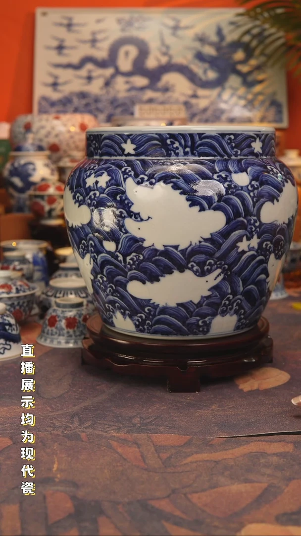 景德镇纯手工手绘陶瓷杯