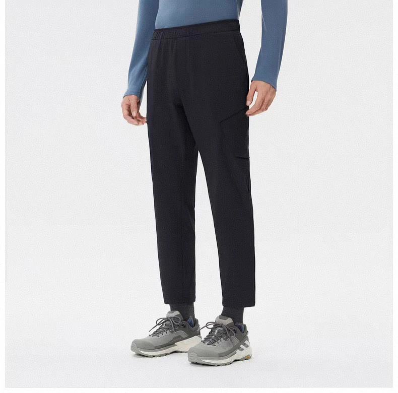 男士户外防水透气加绒保暖休闲裤软壳裤