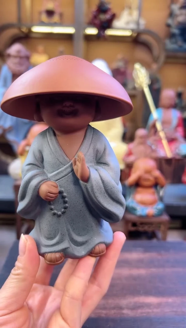 紫砂茶宠器闵紫砂茶宠摆件