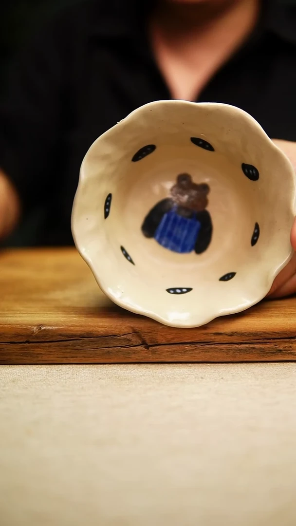 @@陶园瓷舍@@纯手工手绘@高温釉下彩