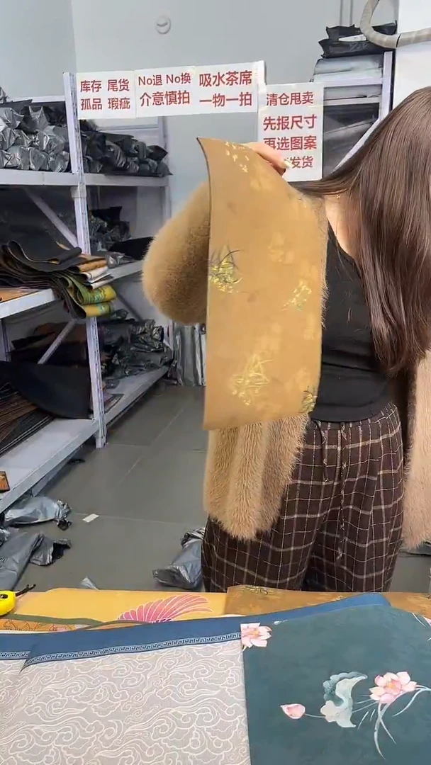 混纺库存微瑕茶席-编码：L14