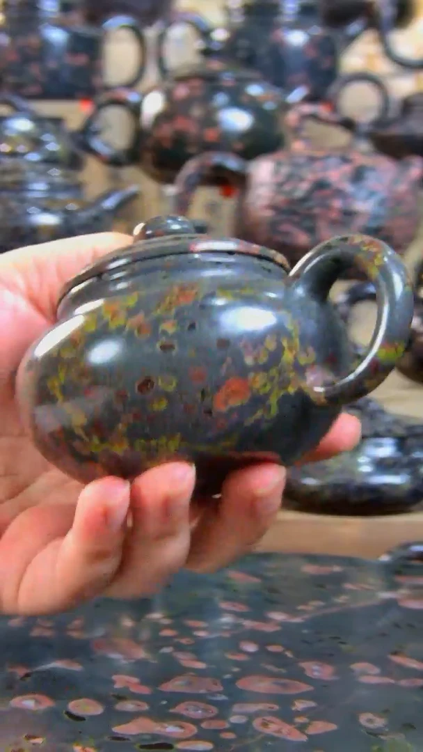 奢上奢梅花玉茶具