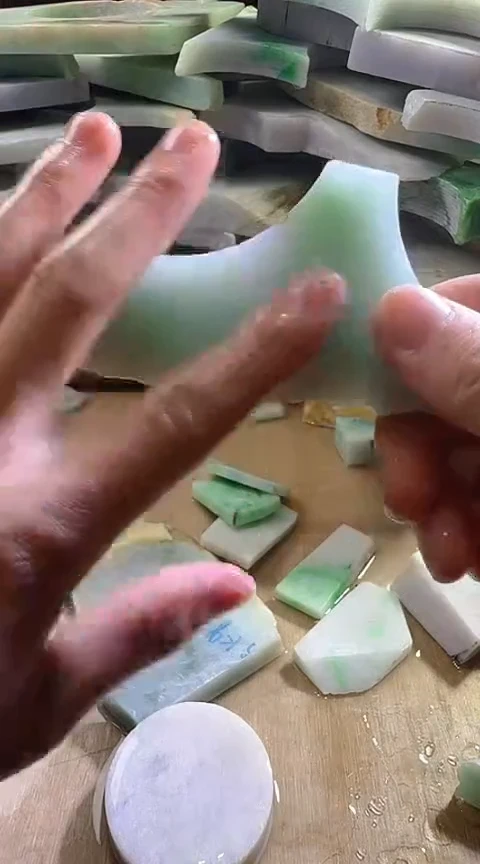 裸石翡翠缅甸翡翠A货花146