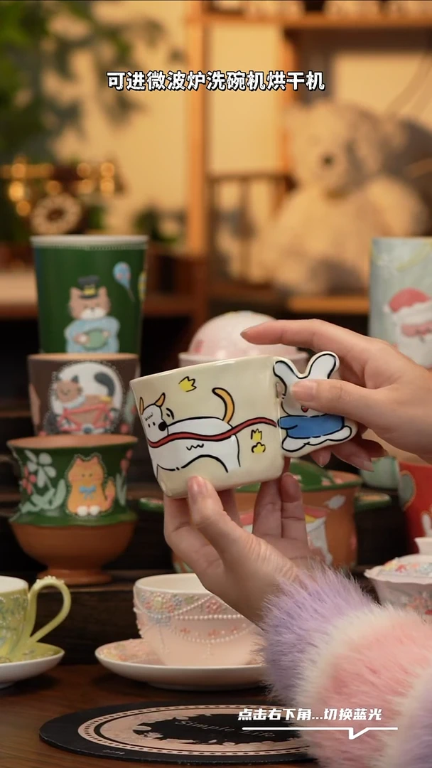 瓷片A104景德镇原创手工陶瓷