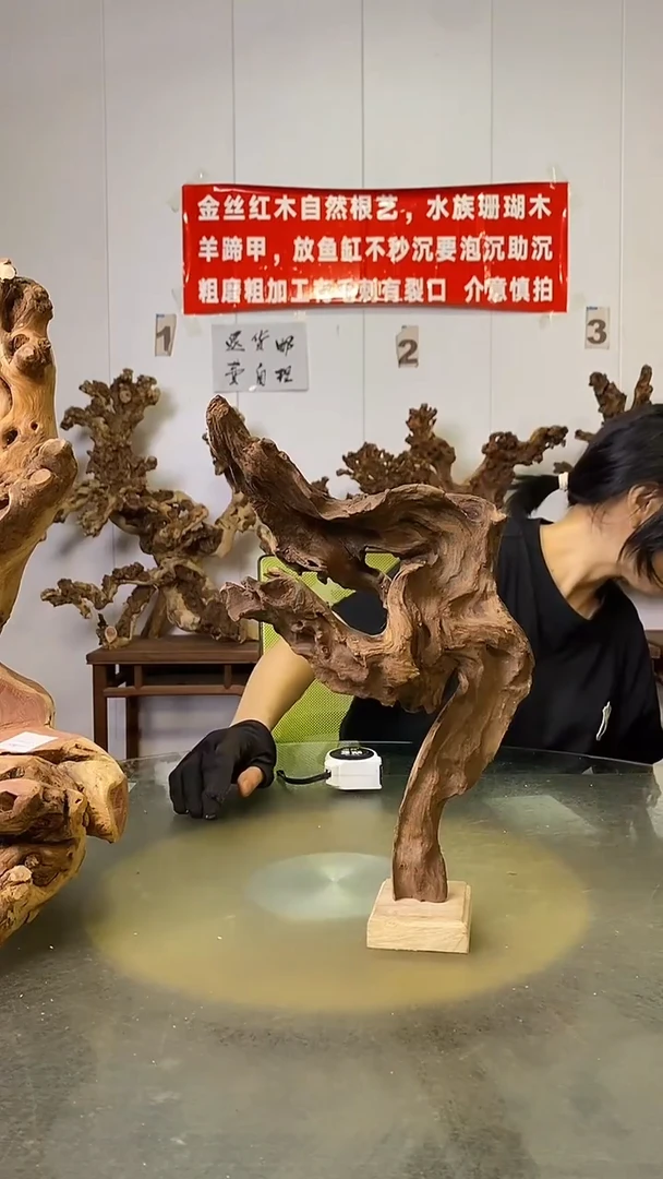 香榧木文****）金丝红木   羊蹄甲