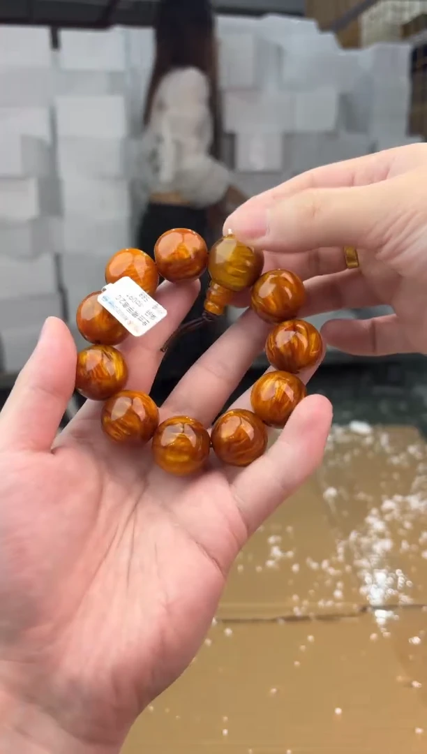 禧一文玩木作类材质手串无礼盒