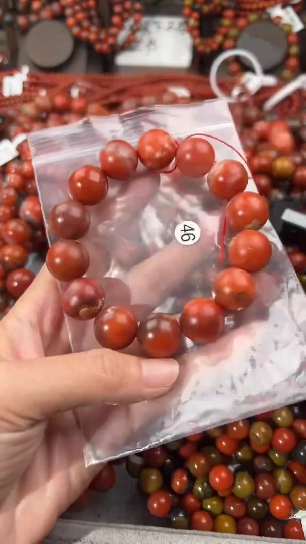 南红玛瑙手串未镶嵌16