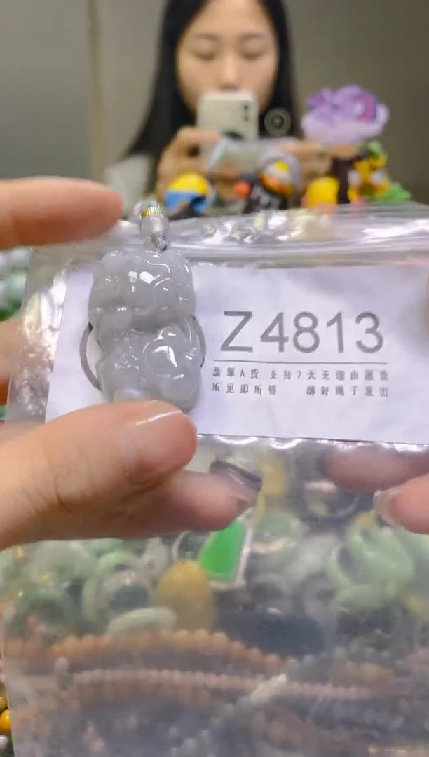 翡翠未镶嵌颈饰/Z/翡翠A货，一件也是批发价