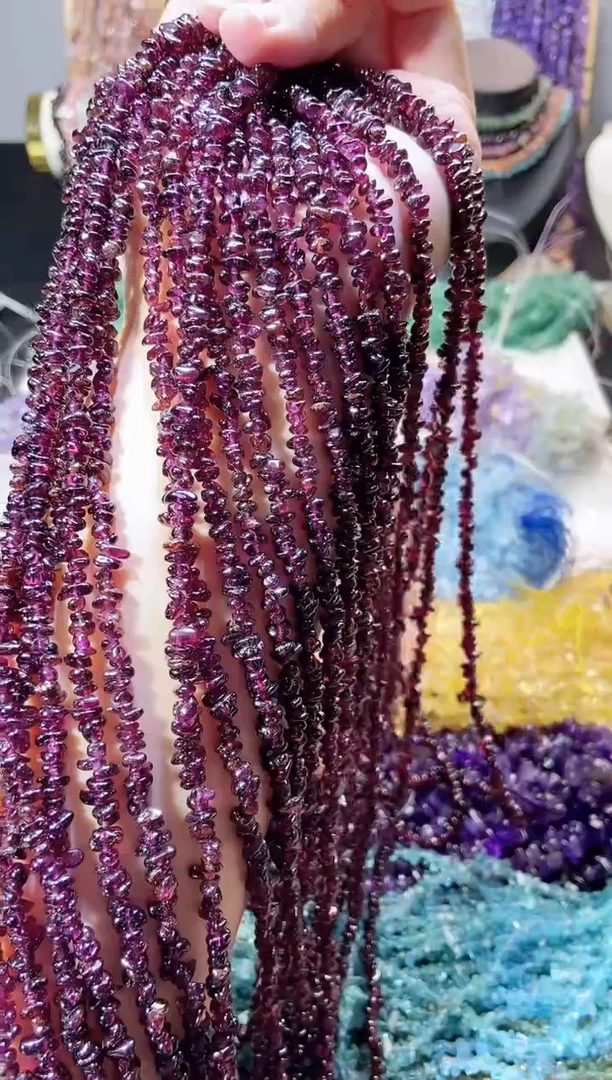 未镶嵌珠宝半成品水晶紫牙
