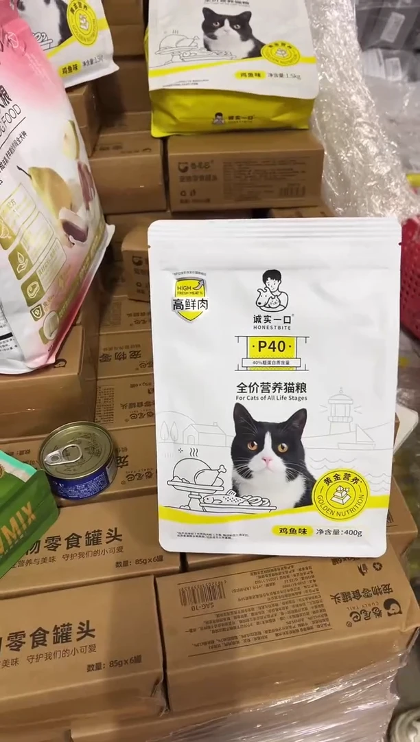 诚实一口p40猫粮400g(鸡肉鱼肉）