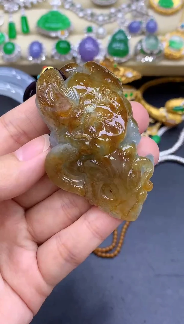 颈饰未镶嵌翡翠292-中国好珍宝