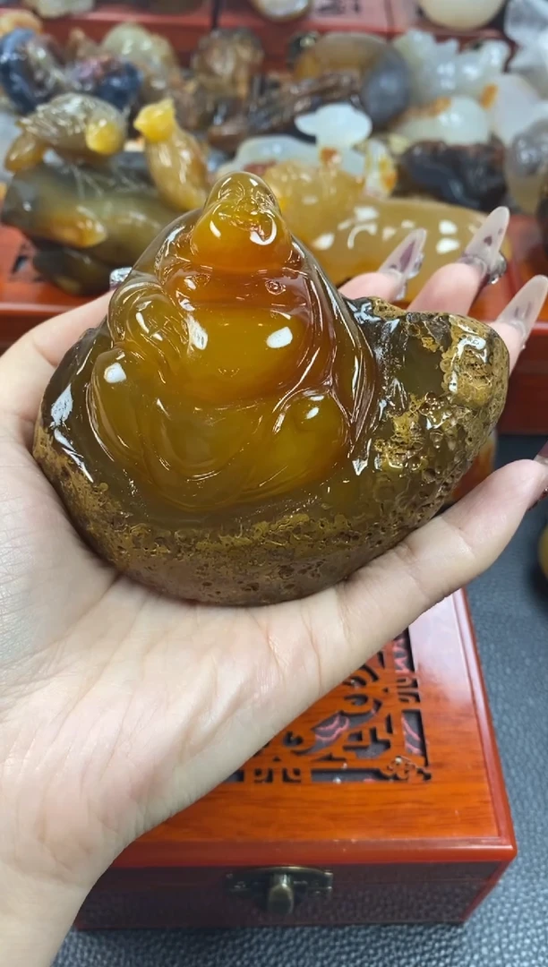 【闪购商品】玛瑙/玉髓手把未镶嵌1