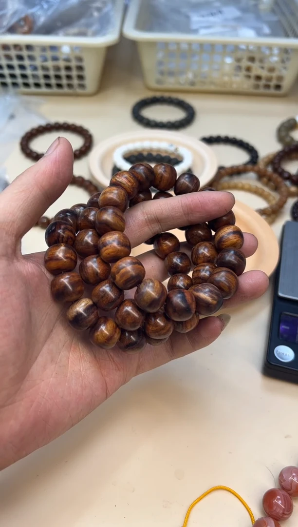 【闪购商品】黄花梨/降香黄檀手串/手链010904 海黄单圈