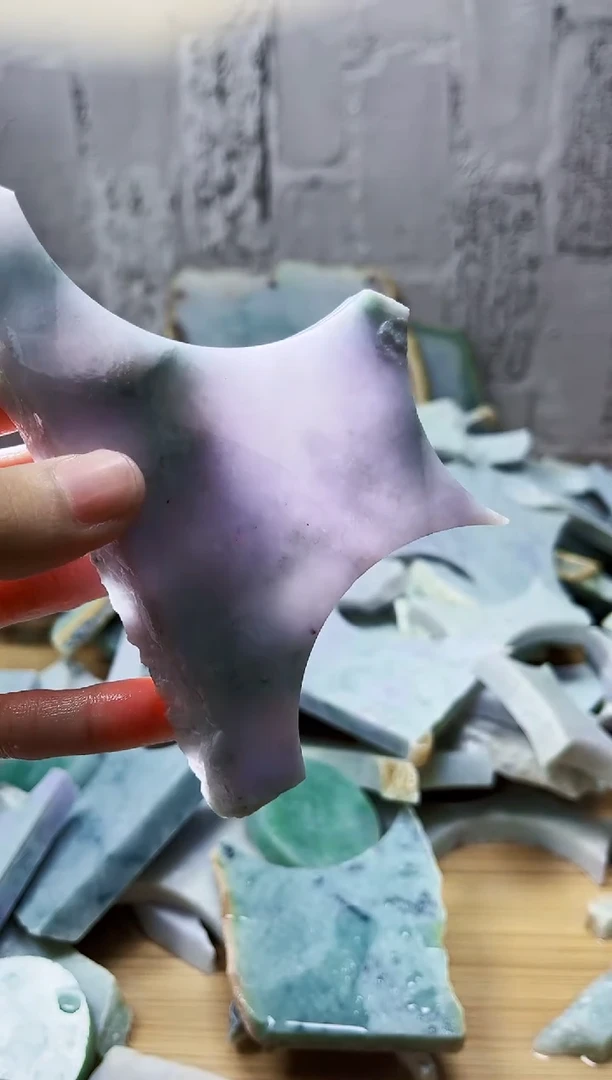 裸石翡翠天然翡翠A货 陈 817