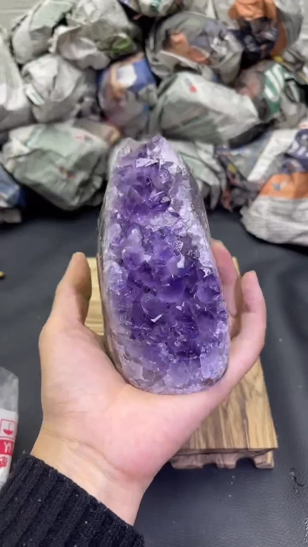 未镶嵌大型摆件（非配饰）紫晶678号摆件