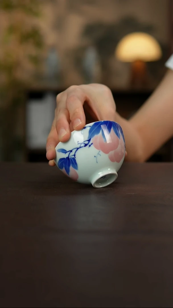景德镇陶瓷杯碗柴烧多人