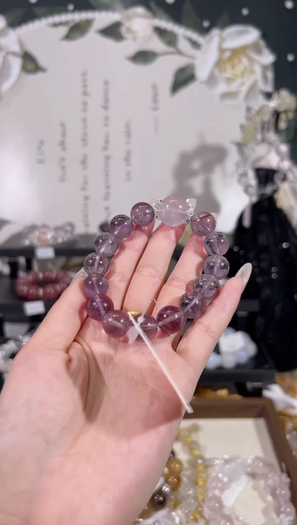 【闪购商品】水晶手链未镶嵌天然水晶默认微瑕 多样性发货发其一