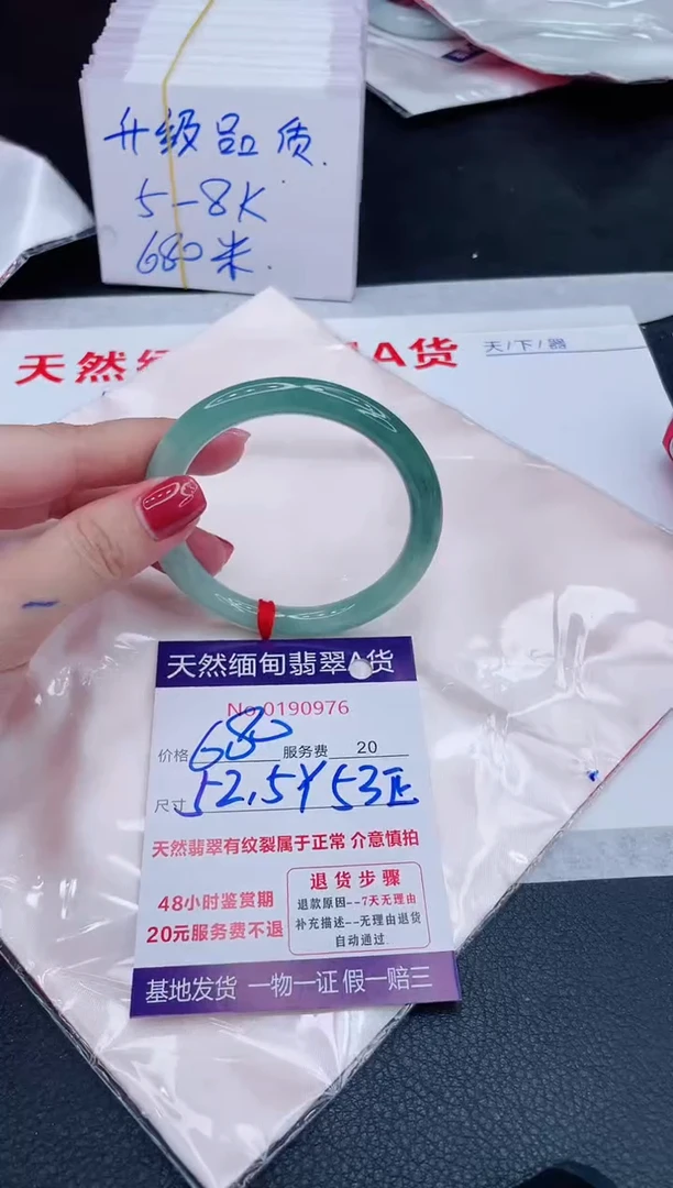 未镶嵌手镯翡翠680.00