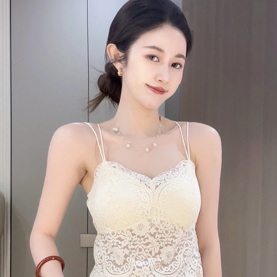 非金属仿珍珠项链 ZLeays林小允  同款极简轻奢搭配项链-242