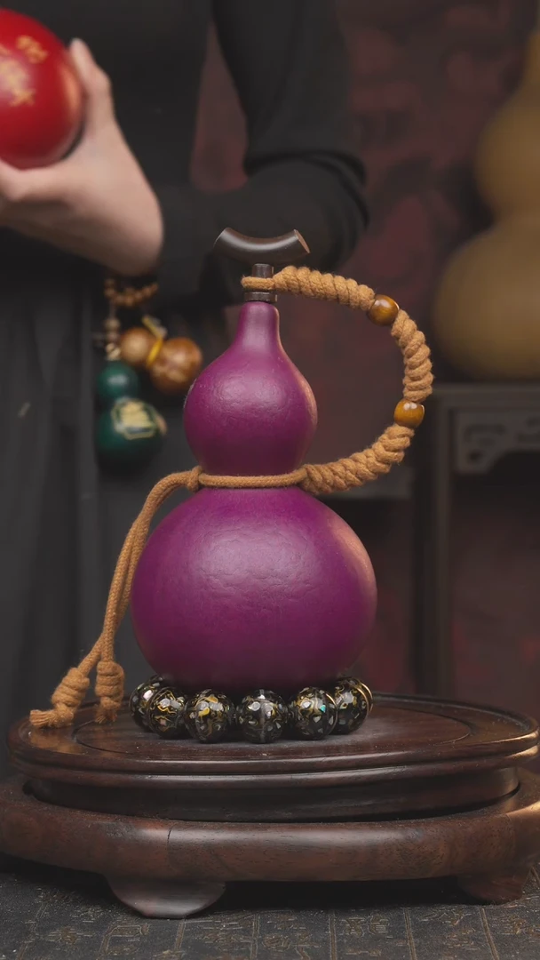 1665号大漆葫芦一物一图