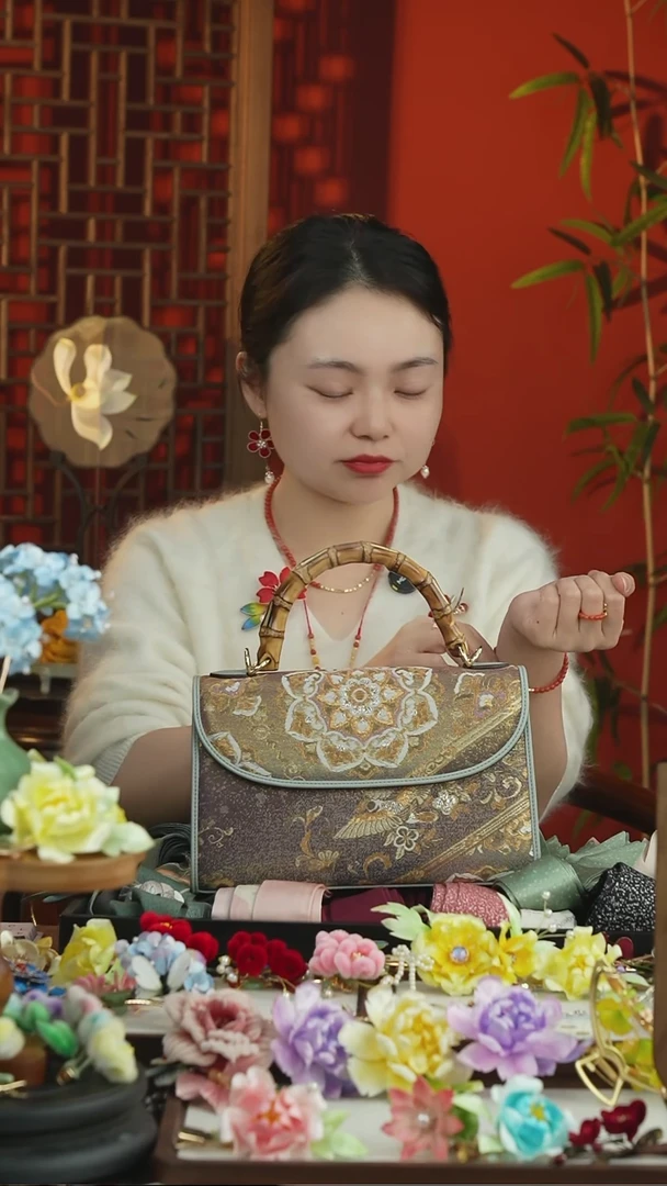 刺绣墨*闪购纯手工非遗国风饰品