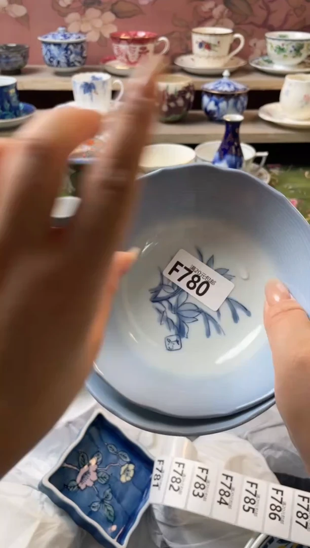 瓷片豆****话瓷器瓷器F780