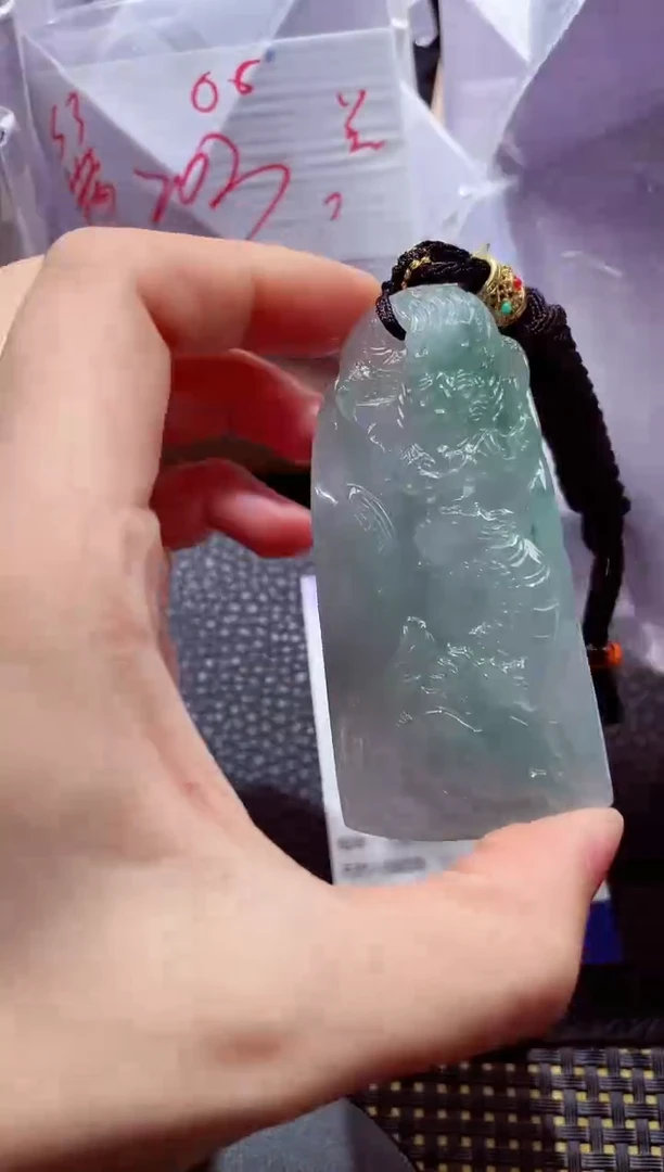未镶嵌挂件翡翠000088890