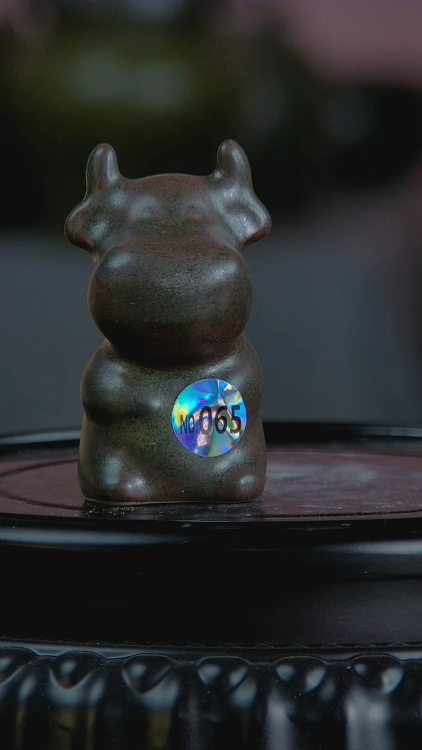 景韵堂仿清茶叶末釉