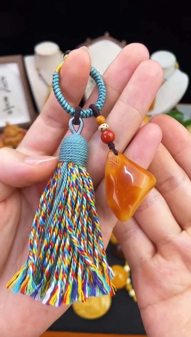 琥珀未镶嵌珠宝奇石柒月