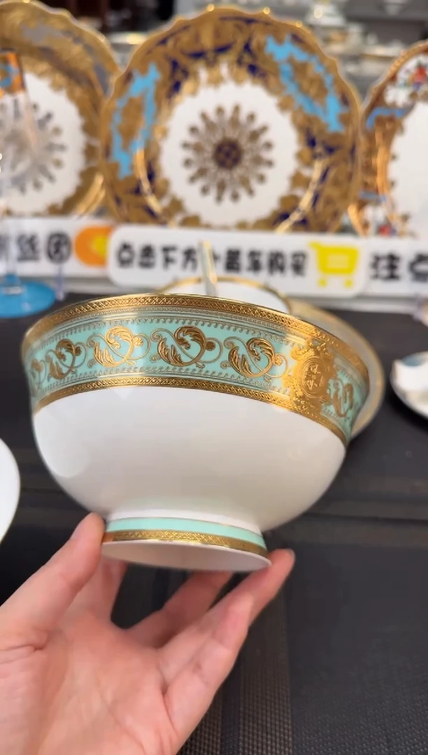 瓷片6英寸面碗  1个