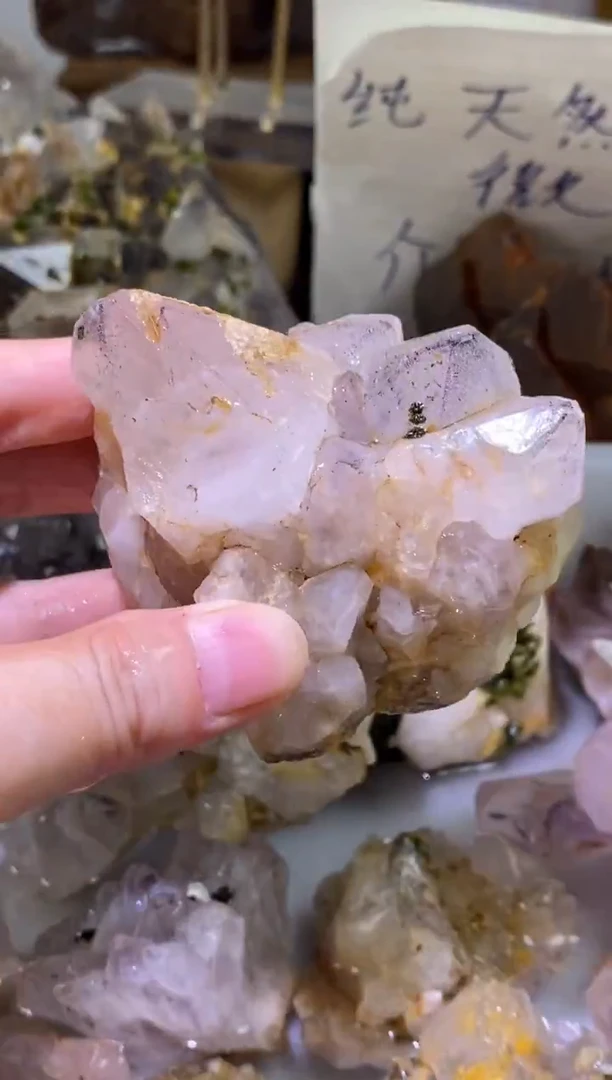 未镶嵌珠宝半成品水晶121号278g四川超七花园水晶
