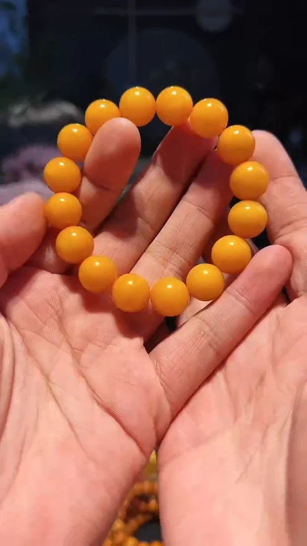 【闪购商品】蜜蜡手串未镶嵌13+单圈