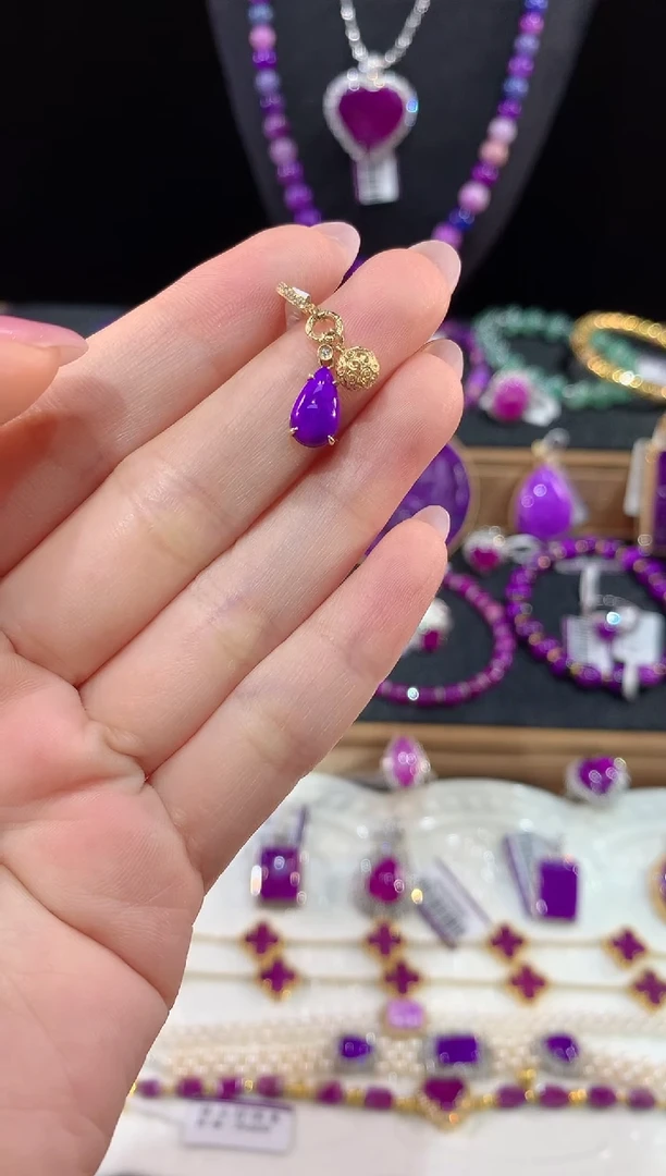 苏纪石（舒俱来）18K金镶嵌.提溜