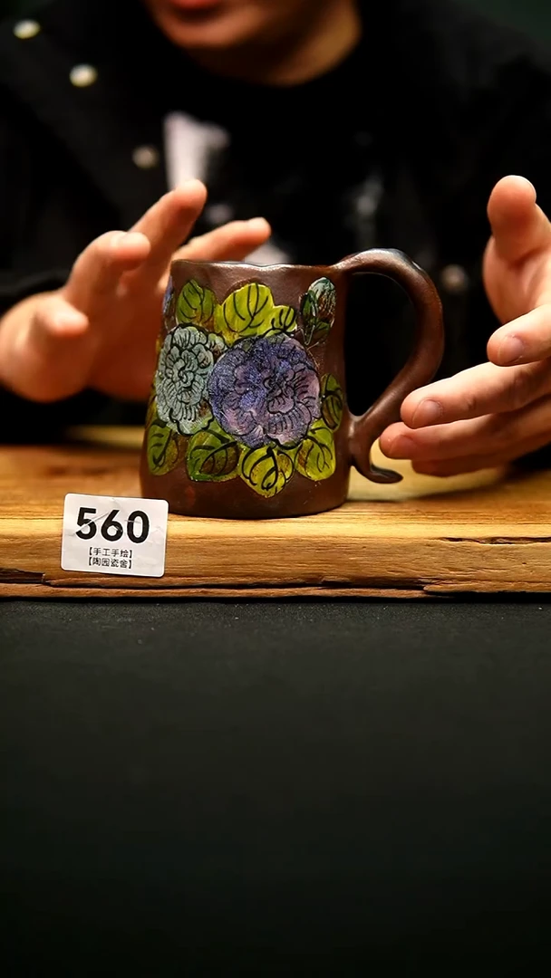 @@陶园瓷舍@@纯手工手绘@高温釉下彩