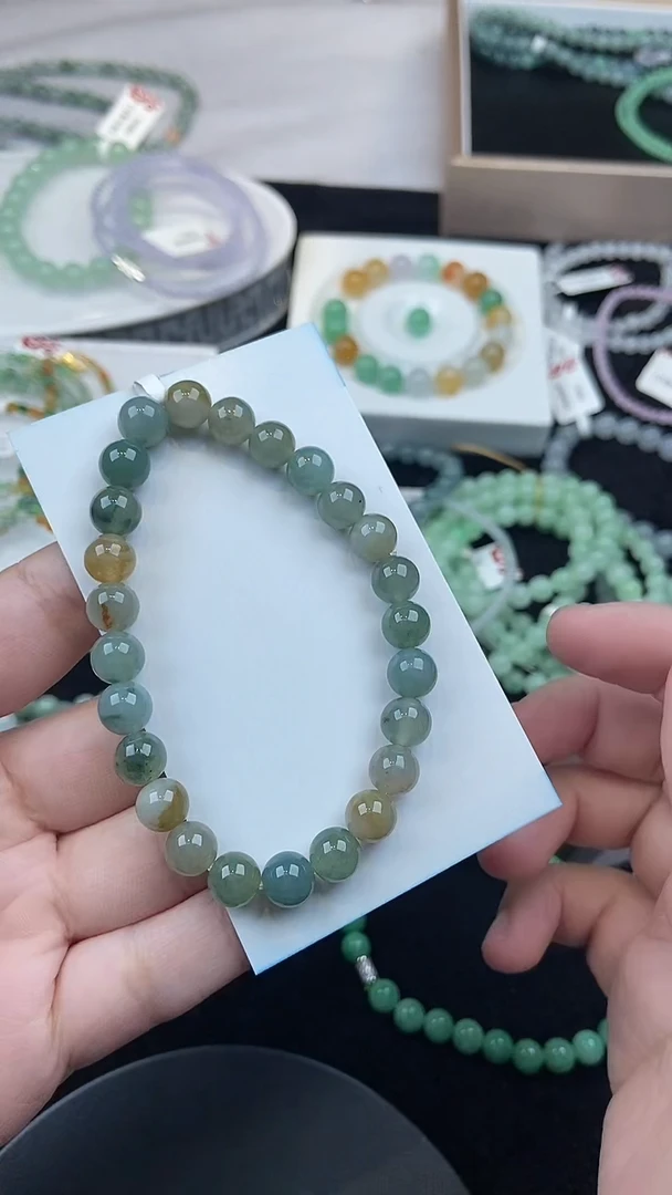 手链翡翠未镶嵌53